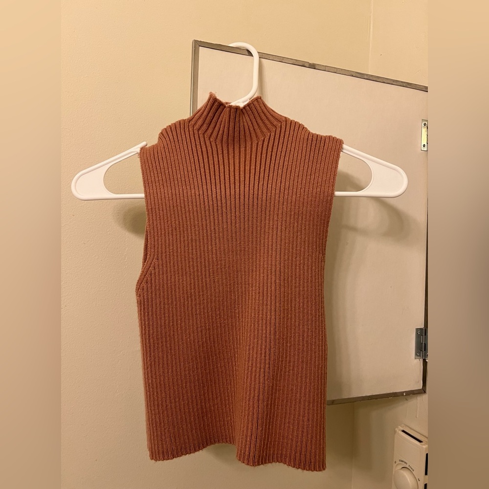 ZARA mock neck sweater